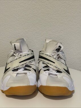 Nike React Hyperset Volleyball Shoes White Black